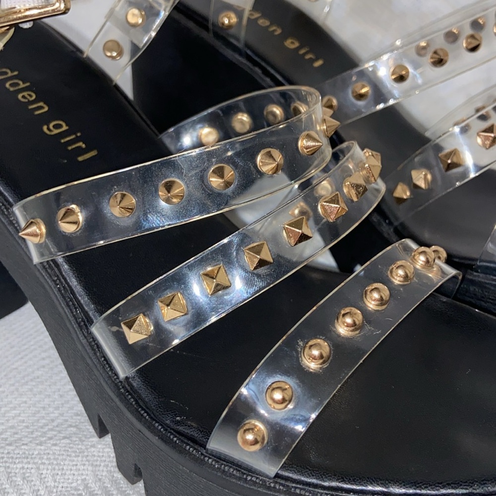 Madden Girl platform sandals sz 8 - Picture 8 of 8